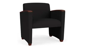 Lobby & Guest Chairs - Wood Lesro Oversize Guest Chair