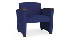 Lobby & Guest Chairs - Wood Lesro Oversize Guest Chair