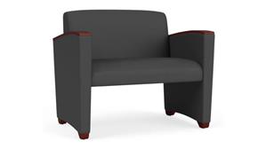 Lobby & Guest Chairs - Wood Lesro Polyurethane Bariatric Chair