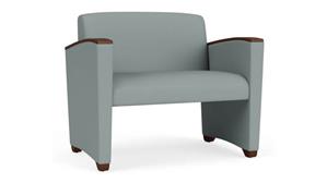 Lobby & Guest Chairs - Wood Lesro Polyurethane Bariatric Chair