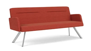 Sofas Lesro Sofa Pattern Fabric Oval Legs Angled Back