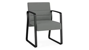 Lobby & Guest Chairs - Metal Lesro Guest Chair, Sled Base
