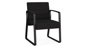 Lobby & Guest Chairs - Metal Lesro Guest Chair, Sled Base