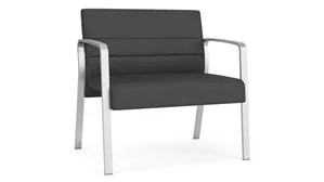 Lobby & Guest Chairs - Metal Lesro Chair Polyurethane Bariatic