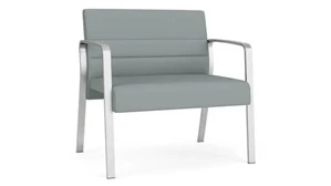 Lobby & Guest Chairs - Metal Lesro Chair Polyurethane Bariatic