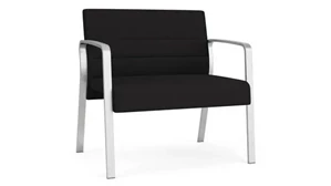 Lobby & Guest Chairs - Metal Lesro Guest Chair with Lumbar Support