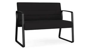 Loveseats Lesro Loveseat with Sled Base