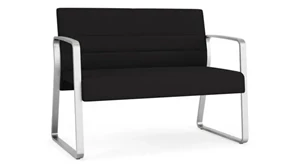 Loveseats Lesro Loveseat Sled Base