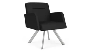 Lobby & Guest Chairs - Metal Lesro Guest Chair Polyurethane with 400 lb Capacity