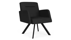 Lobby & Guest Chairs - Metal Lesro Polyurethane Swivel Guest Chair