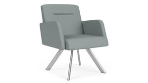 Lobby & Guest Chairs - Metal Lesro Polyurethane Swivel Guest Chair
