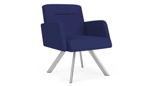 Lobby & Guest Chairs - Metal Lesro Guest Chair 26in W x 27in D x 34in H with 400 lb Capacity