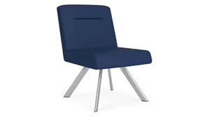 Lobby & Guest Chairs - Metal Lesro Ravenna Armless Guest Chair