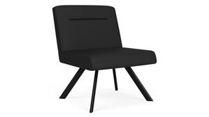 Lobby & Guest Chairs - Metal Lesro Polyurethane Armless Bariatric Chair