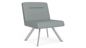 Lobby & Guest Chairs - Metal Lesro Polyurethane Armless Bariatric Chair