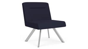 Lobby & Guest Chairs - Metal Lesro Armless Bariatric Chair