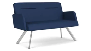 Loveseats Lesro Polyurethane Loveseat