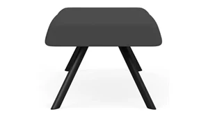 Benches Lesro Loveseat 48in W x 24in D with Polyurethane