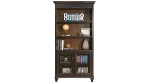Standard Bookcases Martin Furniture 78in H x 40in W Bookcase with Lower Doors