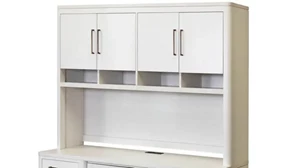 Hutches Martin Furniture Hutch with Doors, Fully Assembled