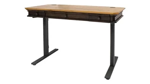 Standing Desks - Electronically Adjustable Martin Furniture Executive Electric Sit/Stand Desk