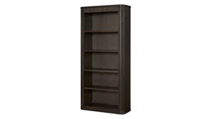 Standard Bookcases Martin Furniture Executive Open Bookcase - Fully Assembled