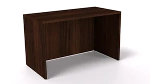 Stand-Alone Desk Shells WFB Designs Desk Shell 60in x 24in Solid-Color Laminate Finish