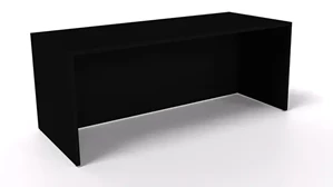 Stand-Alone Desk Shells WFB Designs 72in W x 30in D Desk Shell
