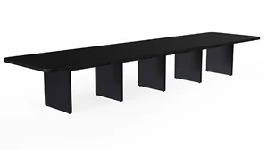 Conference Tables Maverick Office Solutions Radius Corner Rectangular Conference Table - 48in Wide 14ft