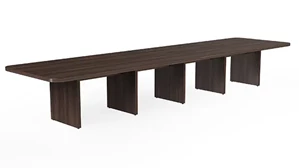 Conference Tables Maverick Office Solutions Conference Table 16ft Radius Corner Rectangular 42in Wide