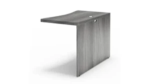 Returns & Bridges Mayline Office Furniture 42in Contour Bridge