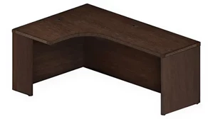 Stand-Alone Desk Shells Mayline Corner Table Left Extended 72in