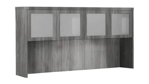 Hutches Mayline Office Furniture 72" Hutch with Glass Doors