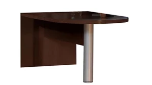 Stand-Alone Desk Shells Mayline Office Furniture 72in Freestanding Peninsula
