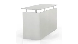 Returns & Bridges Mayline Office Furniture Universal Straight Return