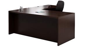 L Shaped Desk Shells Mayline Office Furniture 72in x 78in L-Desk Shell Only