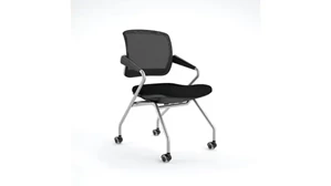 Nesting Chairs Mayline Office Furniture Valore Mid Back Chair