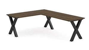 L Shaped Desk Shells WFB Designs 60in x 78in L-Desk