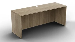 Stand-Alone Desk Shells WFB Designs 71in x 24in Desk w/ Straight Front and Laminate Modesty Panel