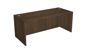 Stand-Alone Desk Shells WFB Designs 72in x 30in Desk Shell