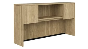 Desk Hutches WFB Designs 66in W Hutch with 2 Laminate Doors