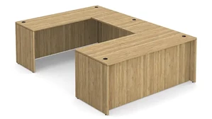 U Shaped Desk Shells WFB Designs 60in W x 96in D U-Desk Shell Only