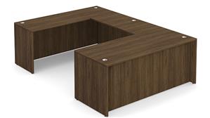 U Shaped Desks WFB Designs 60in W x 101in D, 47in Bridge, U-Desk Shell Only