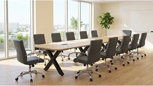 Conference Tables WFB Designs 14ft Arena Shape Conference Table