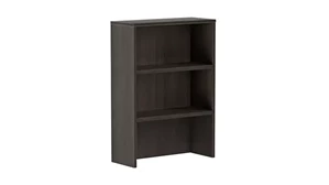 Desk Hutches WFB Designs Bookcase Hutch 30 x Counter-Height Two Shelves