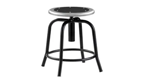 Drafting Stools National Public Seating Adjustable Height Stool With Metal Seat