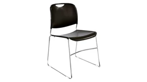 Stackable Meeting Chairs National Public Seating Hi Tech Compact Stack Chair