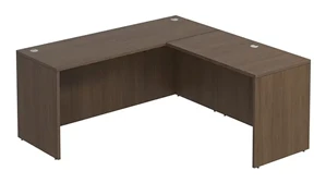 L Shaped Desk Shells PBD Furniture L-Desk 66in W x 60in D
