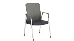 Lobby & Guest Chairs - Metal PBD Furniture Fortis Mesh Back Guest Chair