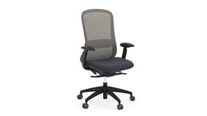 Ergonomic Task Chairs PBD Furniture Crescent High Mesh Back Office Chair